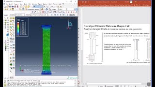 #Abaqus | #Tutorial 3 | Static Analysis of a #Tensile test on a specimen