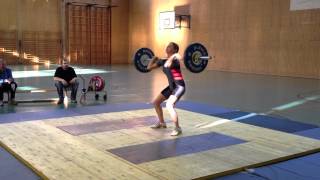 Steinberger Johanna Clean and Jerk 1st Attempt 58 kg - BW: 57,7 kg