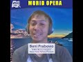 BAHASA PRANCIS : TESTIMONI BENI PRABOWO KURSUS OPERA (OBROL PERANCIS)