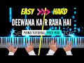 Deewana Kar Raha Hai Javed Ali Piano Tutorial | Instrumental | Raaz 3 | Emraan Hashmi | Ringtone