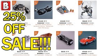 LEGO Cyber Monday Sale!!! Custom LEGO Build Instructions 25% Off!
