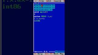 Print a cursor in c programming