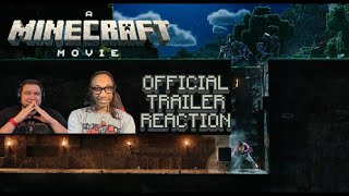 A Minecraft Movie Official Trailer Reaction (LOOKS BETTER Than the 1st Trailer)