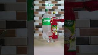 Resep Minuman Kekinian  Es Sirup Sprite || Minuman Segar #shorts