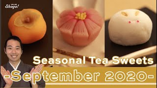 Introducing the beautiful confectionaries served in Japanese tea ceremonies -September 2020-