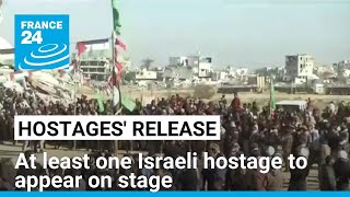 At least one Israeli hostage to appear on stage ahead of release • FRANCE 24 English