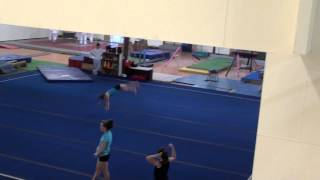 Isabella Brett WAG Step 6 Round-off, back handspring, layout combination