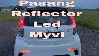 Cara Pasang Reflector Led Myvi 3 Fungsi