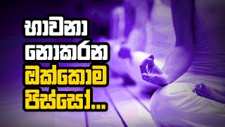 භාවනා නොකරන ඔක්කොම පිස්සෝ !!!