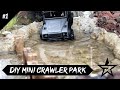 Ep.1 DIY Mini Crawler Park – Awesome Backyard Obstacle Course for 1/18 & 1/24 RC – How to Make