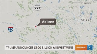 Texas will house a 500 billion-dollar AI project
