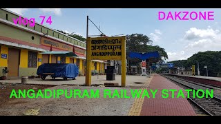 Angadipuram Railway Station # DAKZONE # vlog 74 #