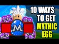 🤔10 Ways to Obtain Mythical Eggs in Bee Swarm Simulator | Roblox