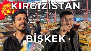 Exploring Kyrgyzstan’s local market in Turkish! Is Bishkek expensive?