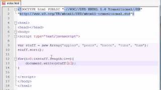 Beginner JavaScript Tutorial - 34 - Cool Technique to Print Array Elements