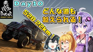 【DakarDesertRally】528.22km･･?まだまだだね10日目！マキモカゆかりのDakar Rally 2020 挑戦記  Day10【VOICEROID･PEAK実況】