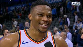 Oklahoma City Thunder's Russell Westbrook after sneaking past Cleveland: 'As long as we win'