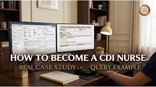 How to Become a CDI Nurse | Real Case Study + Query Example