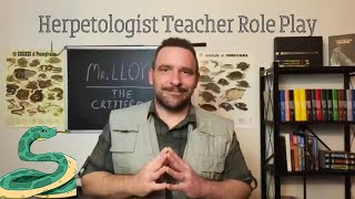 ASMR -Herpetologist (Reptile)🐍Teacher Role Play