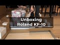 Unboxing and assembly of Roland KF-10 Sheer Black | Digitalpiano.com