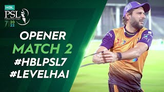 Opener | Quetta Gladiators vs Peshawar Zalmi | Match 2 | HBL PSL 7 | ML2T