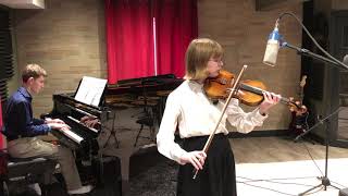 Unionville Music Competition - SG8B - Albinoni - Sonata in D Major Performed by Anita Lagerquist