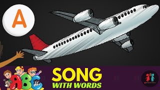 ABC Letters with Words | Learn the Alphabets with Fun and Easy Words for Kids | Sing-Along ABC Song