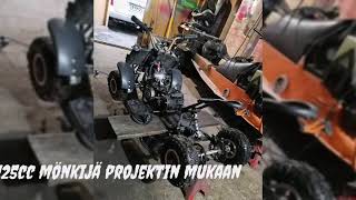 Kiinan mönkijä projekti 125cc. Part. 1