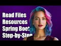 How to Read Files from Resources Folder in Spring Boot: A Step-by-Step Guide