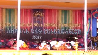 KENDRIYA VIDYALAYA NO 1 IMPHAL, LAMPHELPAT. 52nd ANNUAL DAY CELEBRATION 2017.STUDENTS,GROUP,