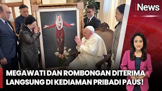 FULL Megawati \u0026 Puan Maharani Berkunjung ke Kediaman Paus Fransiskus di Vatikan | iNews Room | 08/02