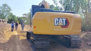 NEW CAT 320GX พาดูเก่ง เครื่อง ปั้ม แพร์ โป๊ะ บุ้งกี๋ บูมอาร์ม หจก.เทียนชัย จัดให้ excavator EP.9179