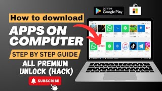 How to Download Apps On Computer (Step by Step Guide) #windows10 #windows7 #googleplaystore