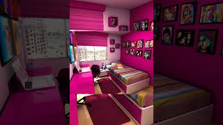 latest baby girls bedroom Ideas 💡 baby girls room interior decorations #shortsvideo