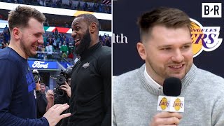 Luka Doncic: Playing With LeBron James is a 'Dream Come True'