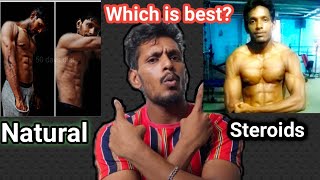 which is best natural vs steroids in tamil || Tamil bodybuilding and fitness channel