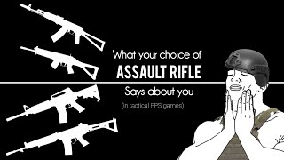 Assault Rifle Stereotypes In Tactical FPS games