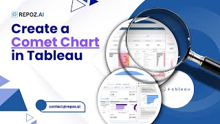How to Create a Comet Chart in Tableau | Advanced Data Visualization Tutorial #tableaututorial