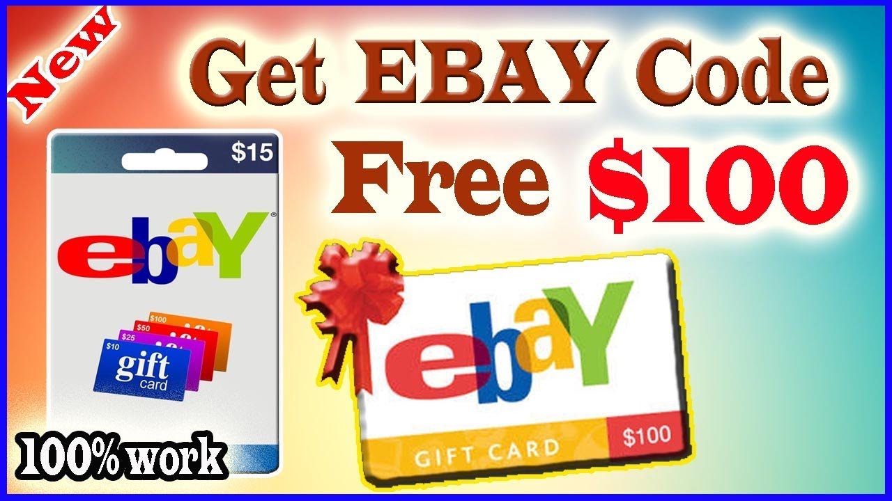 Get Free Ebay Gift Card Code | Gift Card Giveaway | How To Make Money ...