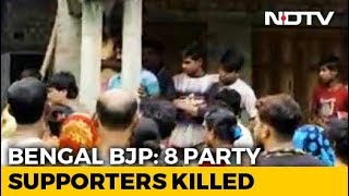"8 Killed In Last 4 Days": BJP Ups Attack After Bengal Priest's Murder