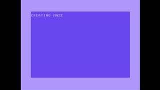 C64 Basic maze generation