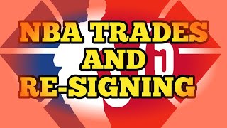 NBA TRADES AND RE-SIGNING OF CONTRACT UPDATES|NBA 2022-2023 SEASON