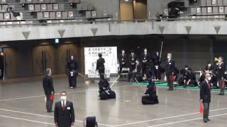 【関東新人戦・4回戦】慶應義塾大学×國士舘大学【#10】1深野×前田・2吉田×曽我部・×3藤邨×井本・4多田×河野・5中井×早川・6小檜山×菊池・7藤田×清水【第67回関東学生剣道新人戦大会】