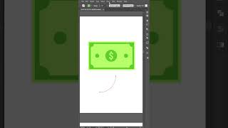 Create 3D Curved Money in Adobe Illustrator #design