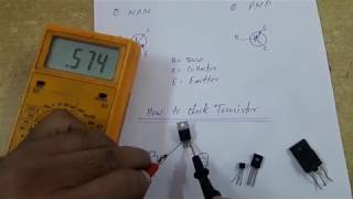 How to check transistor - Hindi