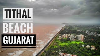 Tithal Beach | Valsad (Gujarat) | Sai Temple | Drone Footage