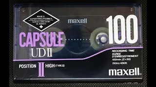 Cassette Review : Maxell UD II Chrome Cassette : Vintage Cassette Review