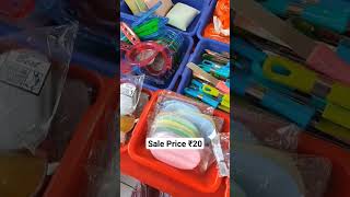 20 rupees items wow itna sasta rate 😲🤩😱 #sastamarket #sastamakeup #rajgurumarket