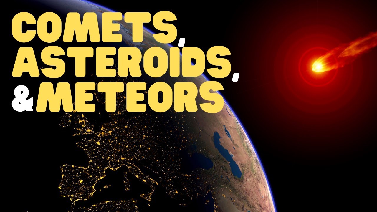 Comets Asteroids And Meteors Worksheet