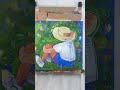 sit on the meadow painting abstractart drawing 그림 acrylicpainting